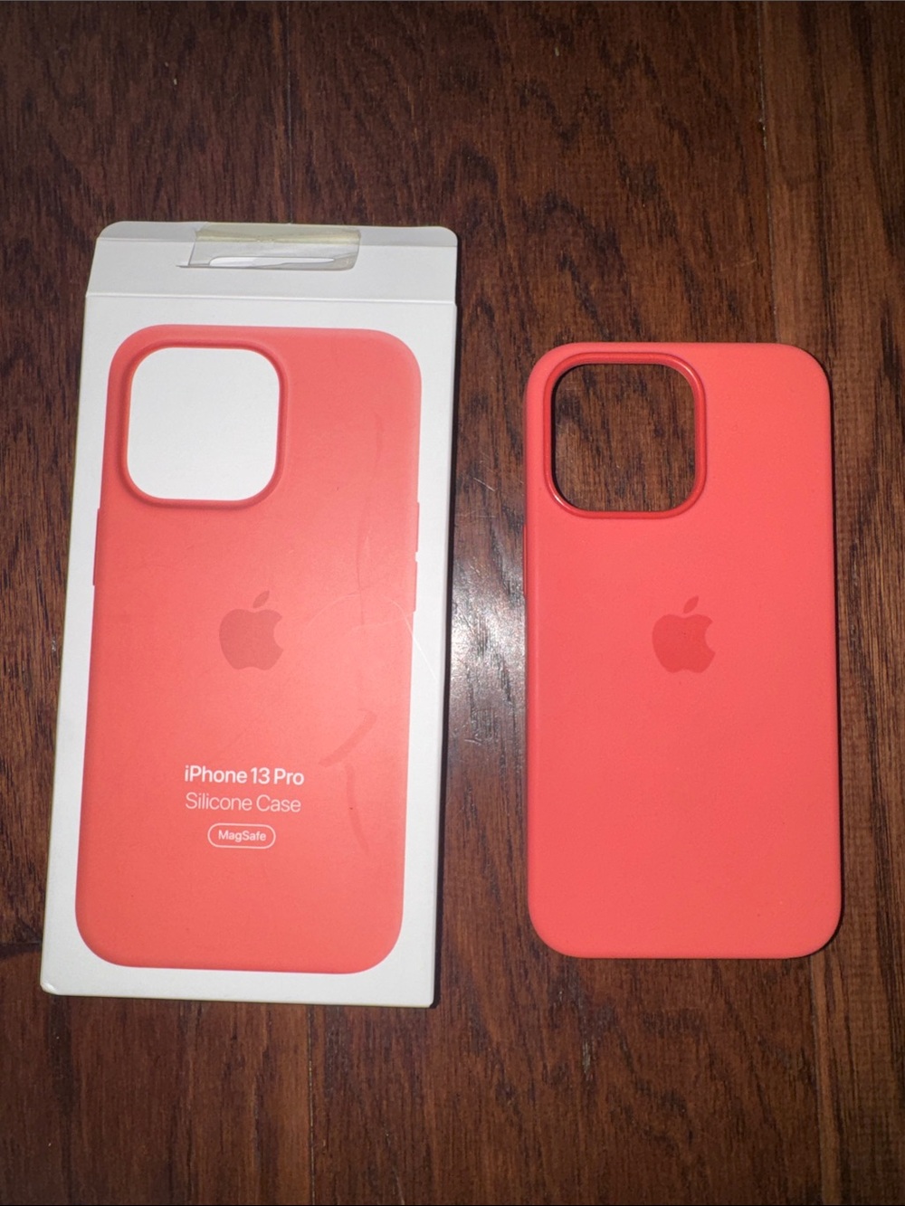 Apple iPhone 13 Pro Silicone Case - Coral Pink